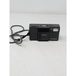 Olympus Infinity AF Zuiko 35mm 1:2.8  Quick Flash w/ Strap *Works / Film Tested